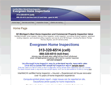 Tablet Screenshot of detroit-home-inspection.com